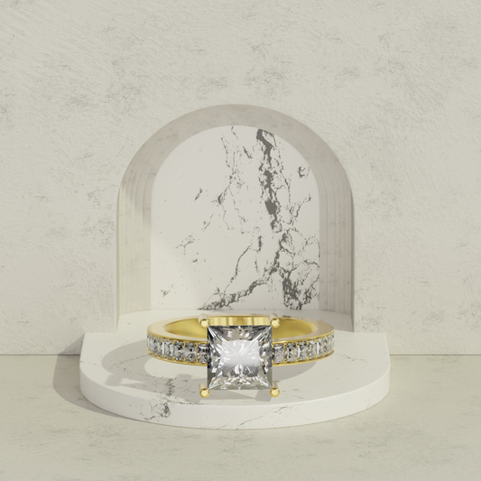 Princess Diamond Ring